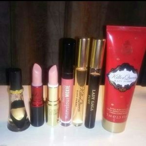 Fragrance and lipstick