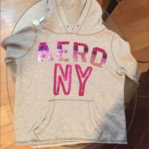 Bling crop Aeropostale hoodie💞
