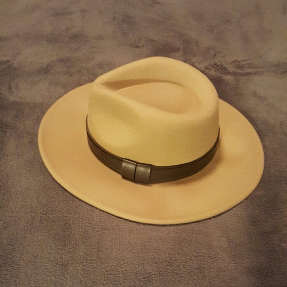 Forever21 Tan Fedora w/brown belt around