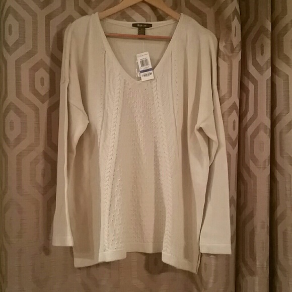 XL style and co cream sweater - Picture 1 of 3