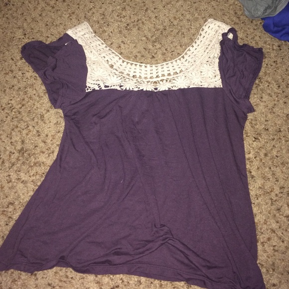 purple blouse from American eagle - Picture 1 of 3