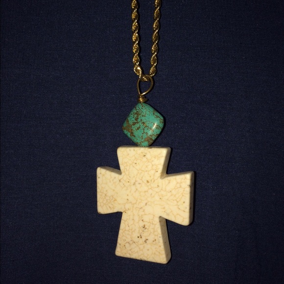 Long Cross Necklace
