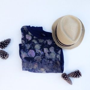 Floral Sweatshirt