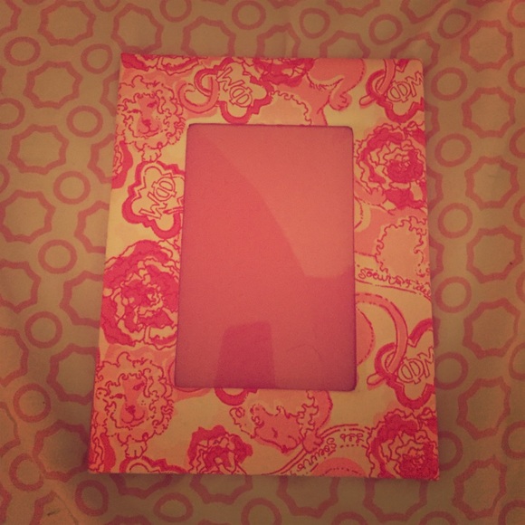Phi Mu Lilly Pulitzer Picture Frame
