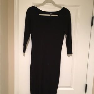 Asos black sweater dress.