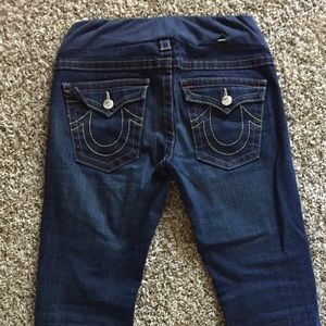 True Religion maternity jeans