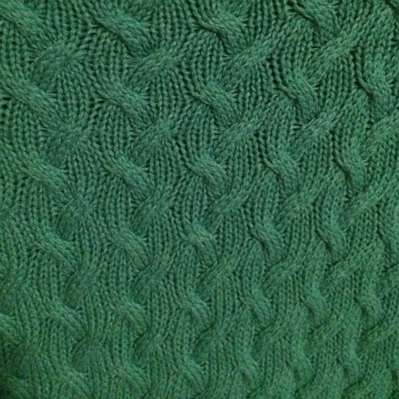Croft & Barrow Teal Blue Cable Knit Sweater 😃 - Picture 4 of 4