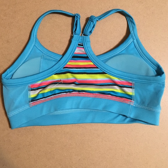 SOLD Aerie striped sports bra NWOT - Picture 3 of 4