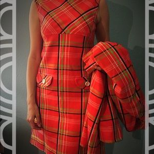 Vintage 1960's dress and matching coat Vintage 1960's dress and matching coat