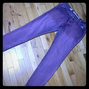 Purple Skinny Jeans