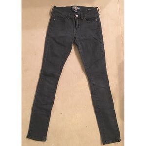 Lucky Brand Dark Gray Charlie Skinny Jeans