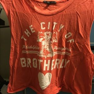 UO "city of brotherly love" muscle tee