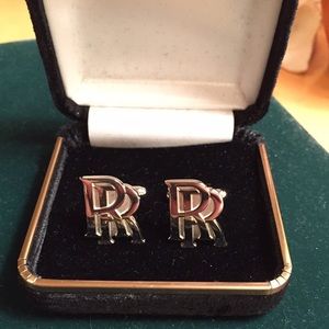 Rolls Royce Cuff Links, Silver
