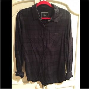 Rails Super Soft Button Up Top