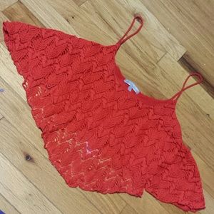 Red/Orange Crop Top