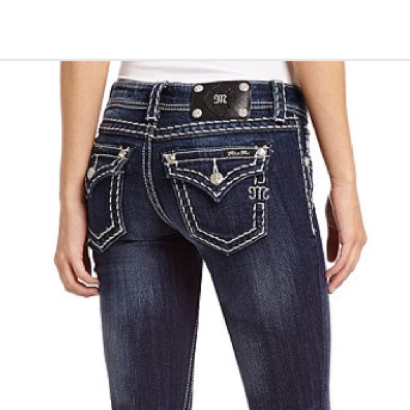 Barely Worn Dark wash Miss Me jeans