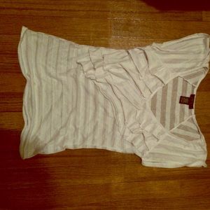 Deb ruffle shirt (see through)