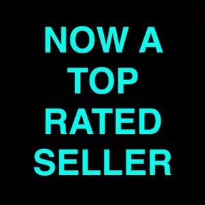 Now a top rated seller!!!!