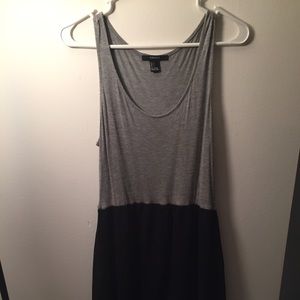 Grey and Black dress