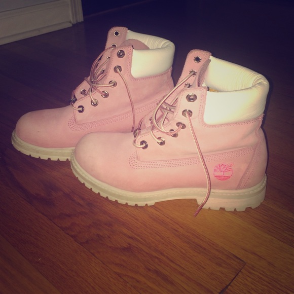 Pink Timberlands