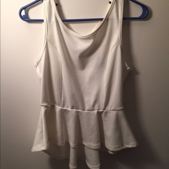 White tank top