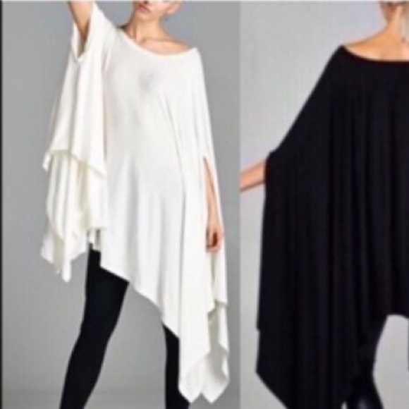 Tops - Poncho Tunic Top