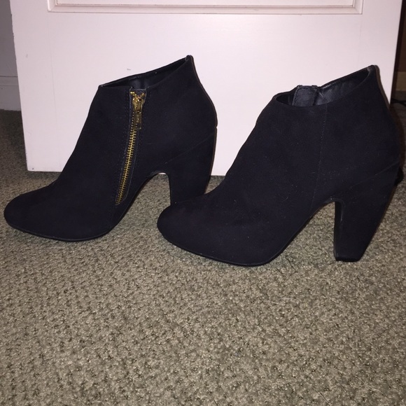 Black booties