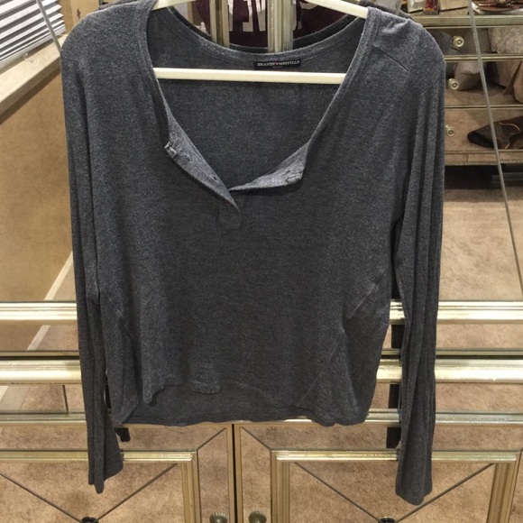 BRANDY MELVILLE | grey long sleeve