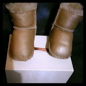 Infant Metallic Ugg Booties