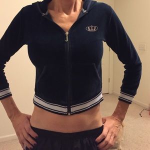 Zip up hoodie. Juicy