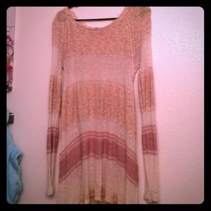 Free people sweater tunic/ dress