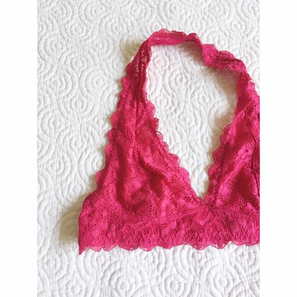 Free People Other - Intimately Free People Lace Halter Bandeau