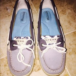 Leopard print sperrys!