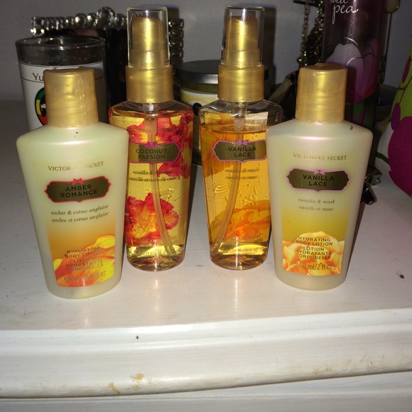 Victoria's Secret mini lotion and body spray
