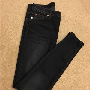 Hudson Collin Dark Blue Skinny Jeans 28
