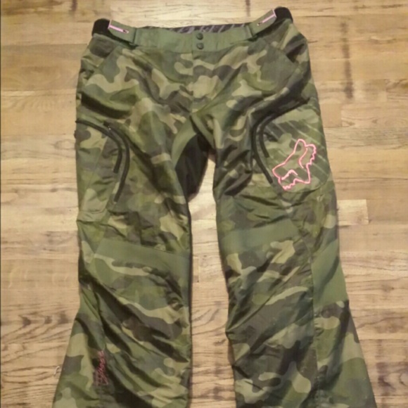 camo riding pants