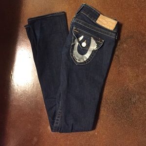 Dark Straight Leg True Religions