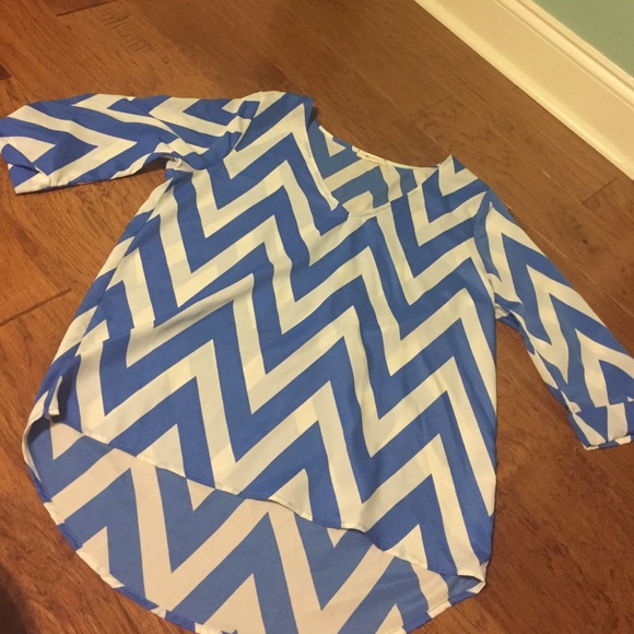 Everly Tops - Chevron shirt