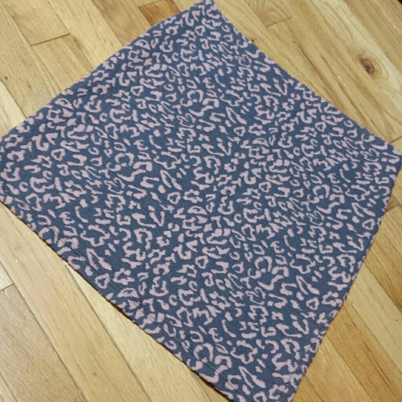Short Skirt  Pink Cheetah print