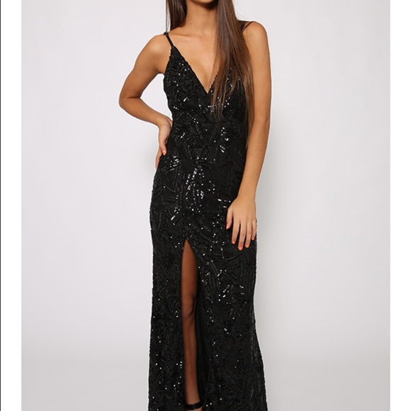 Tobi | Dresses | Peppermayo Dress Xs Small Sequin Prom New Years | Poshmark