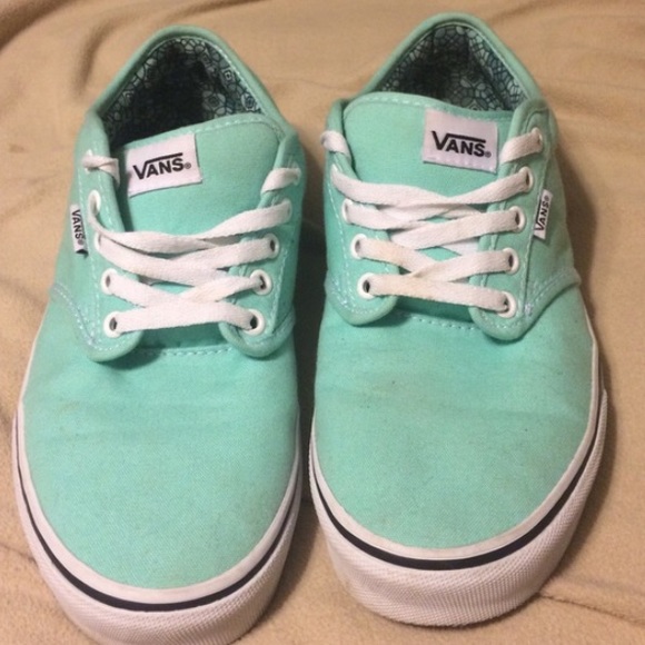 Turquoise Vans
