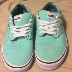 Turquoise Vans