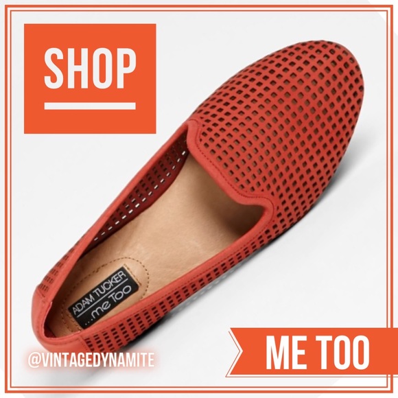 BNWOT Adam Tucker Me Too Perforated Slip On Loafer