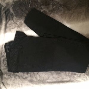 Black American eagle super stretch leggings