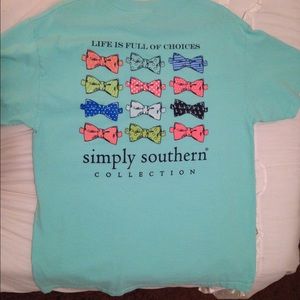 Simply southern tshirt.
