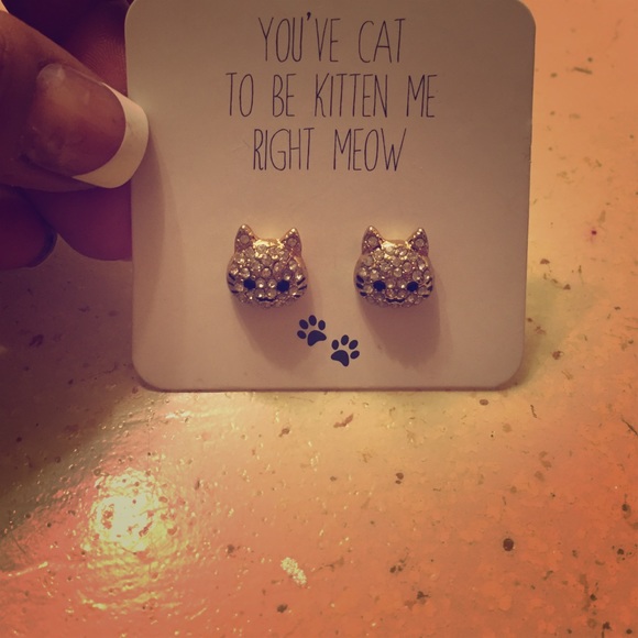 Cat earring from Francesca's 😻😻😻😻