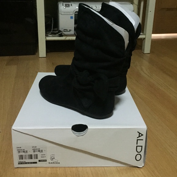 Aldo Boots. Size 6. Color Black.