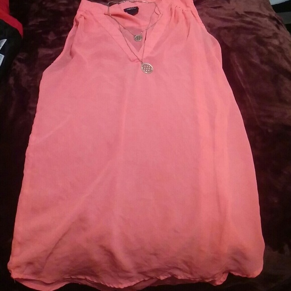 Neon pink shirt