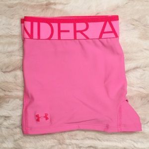 Under Armour Baby Pink Compression Shorts