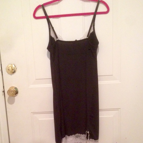 Beautiful Chemise. Black with lace detail